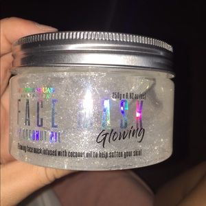 NEVER USED glitter face mask